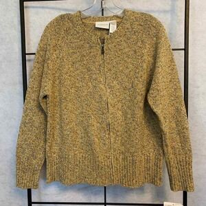 Liz Claiborne Zip Up Sweater Size Large NWT